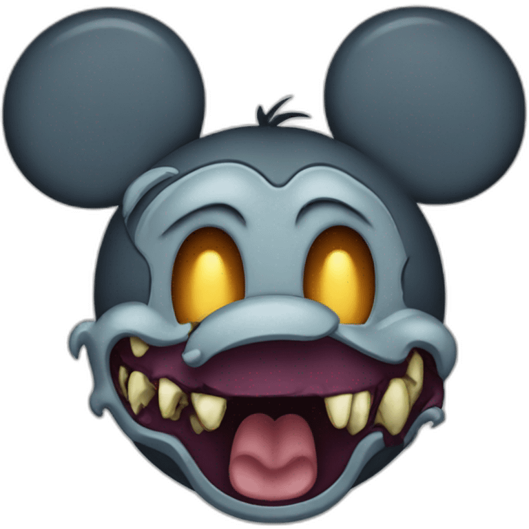 zombie mickey mouse emoji