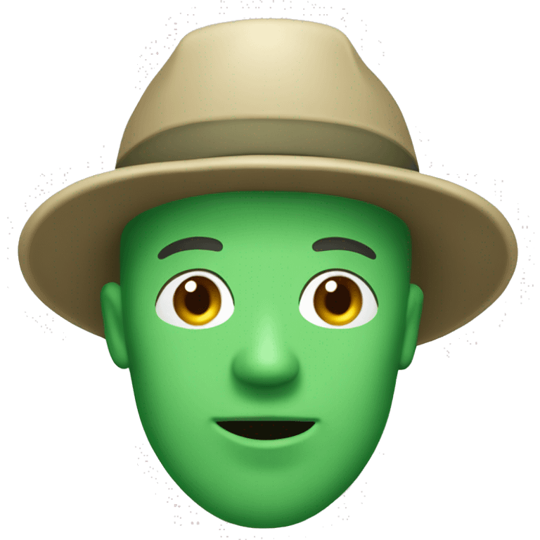 gardener pith helmet emoji