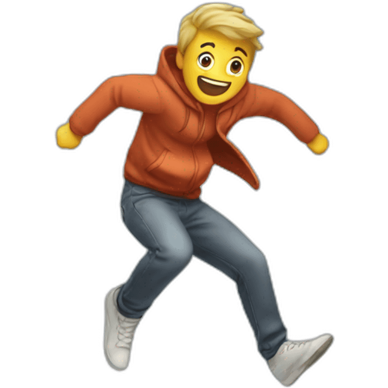 Jump emoji