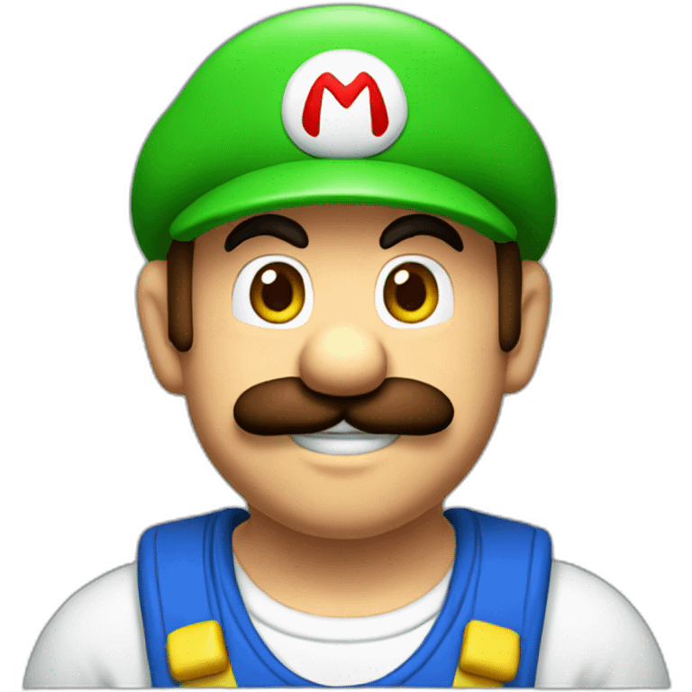 Mario-with-1 emoji