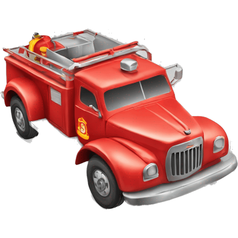 Coche bomberos  emoji