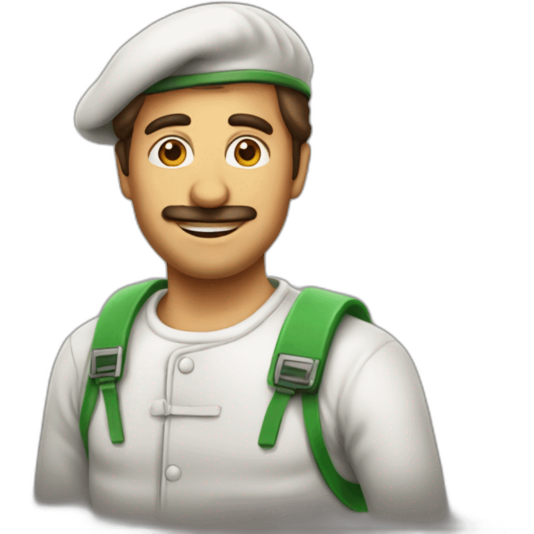 Italian pizza man emoji