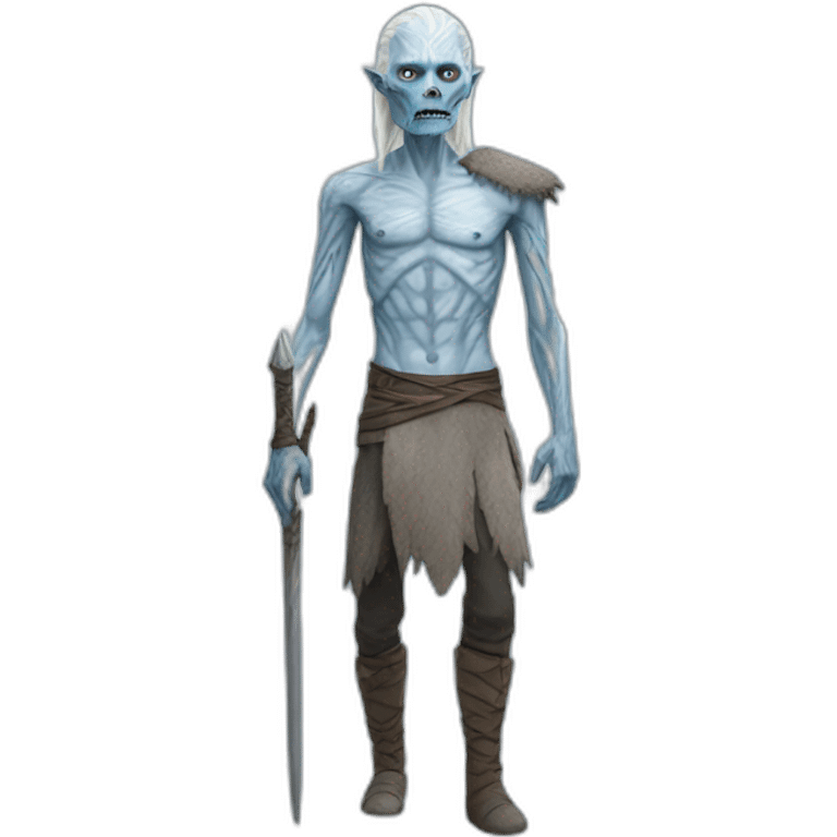 white walker realistic full body emoji