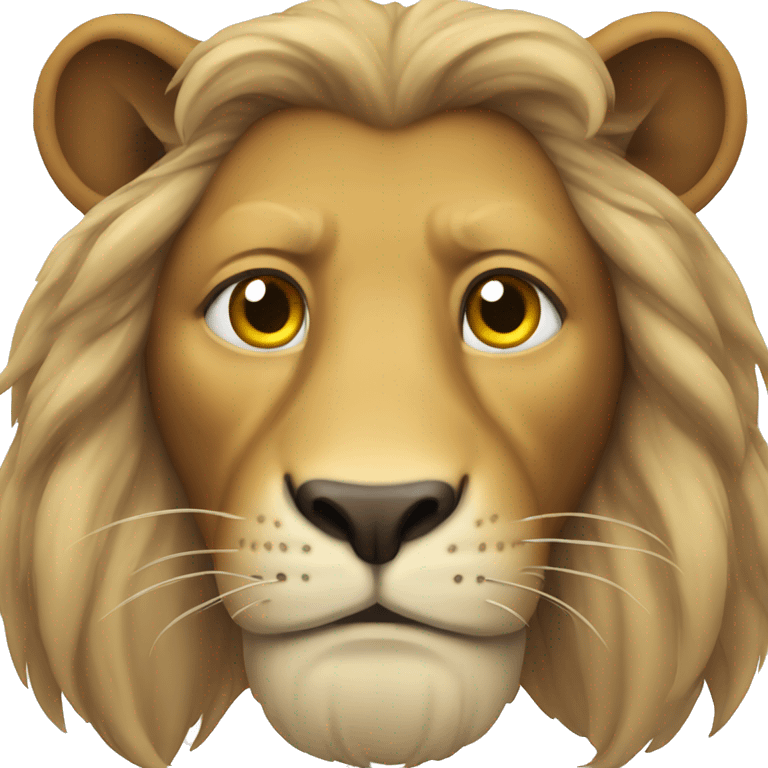 old lion emoji