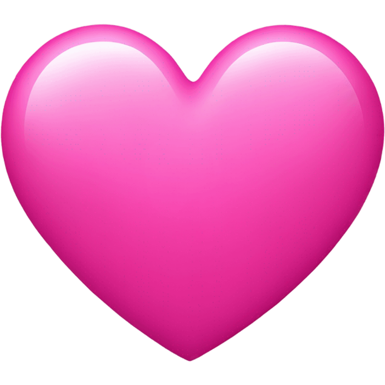 Pink heart emoji