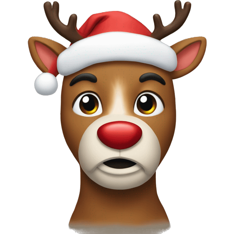 rudolph emoji