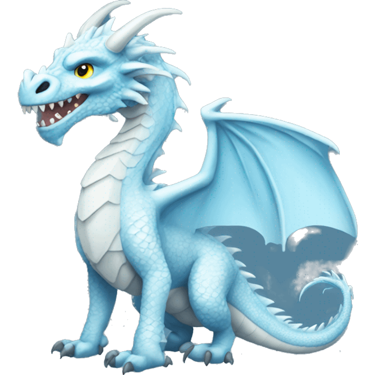 Ice dragon  emoji