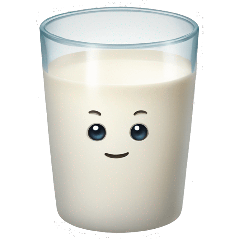 Glass eith milk emoji