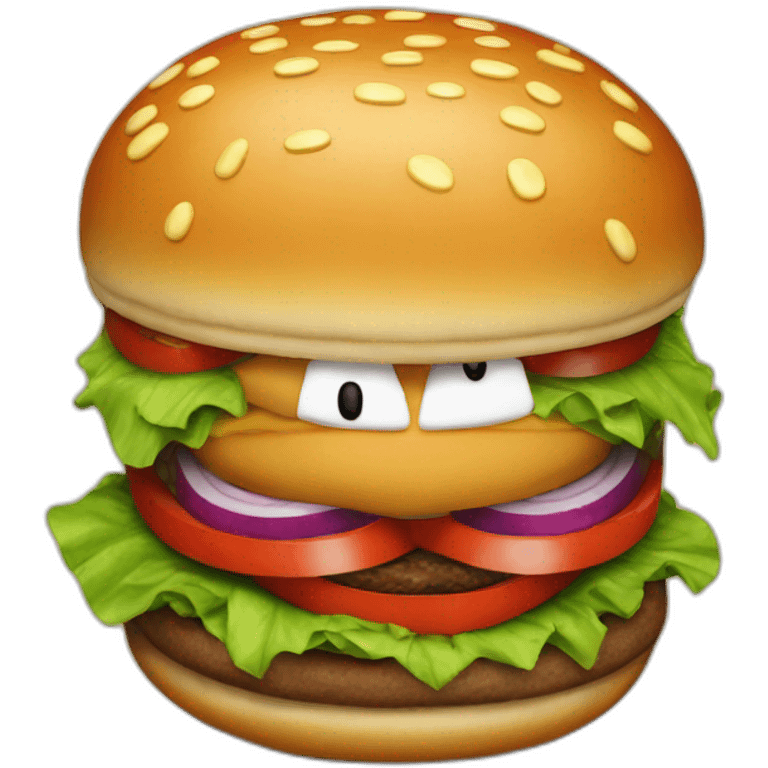 Mario burgers emoji