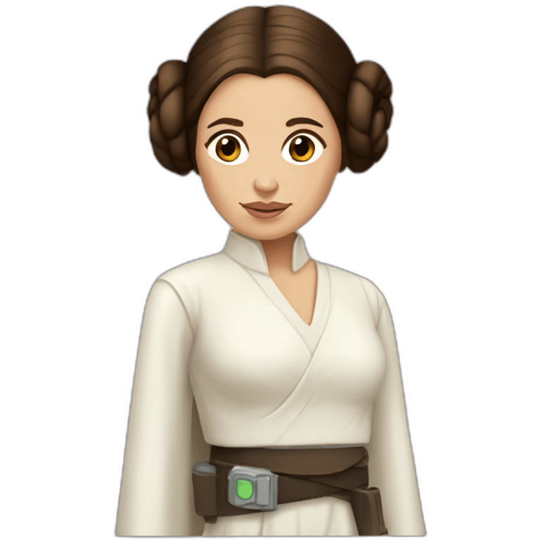 princess leia emoji