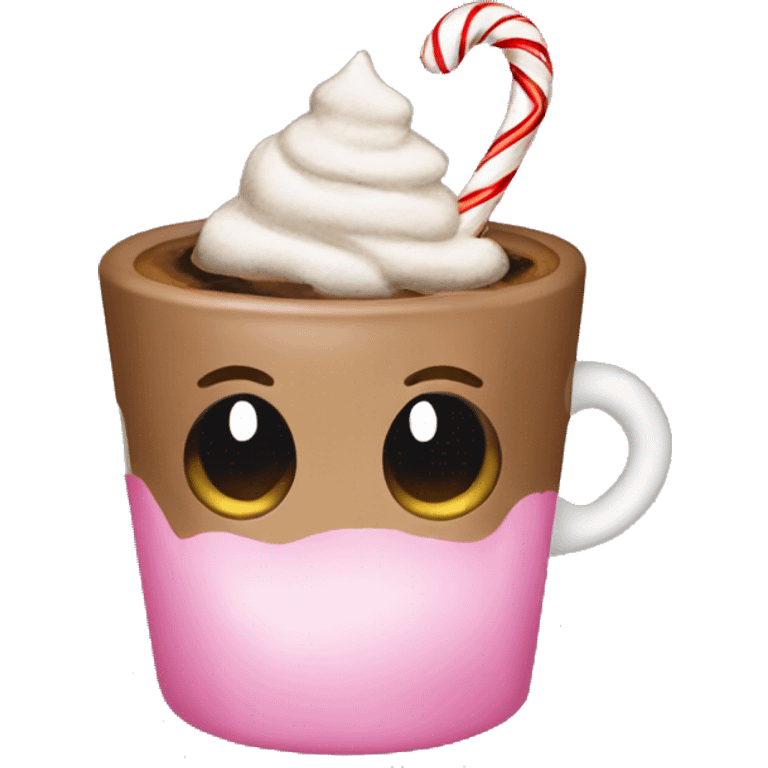 aesthetic Christmas coffe coquette emoji