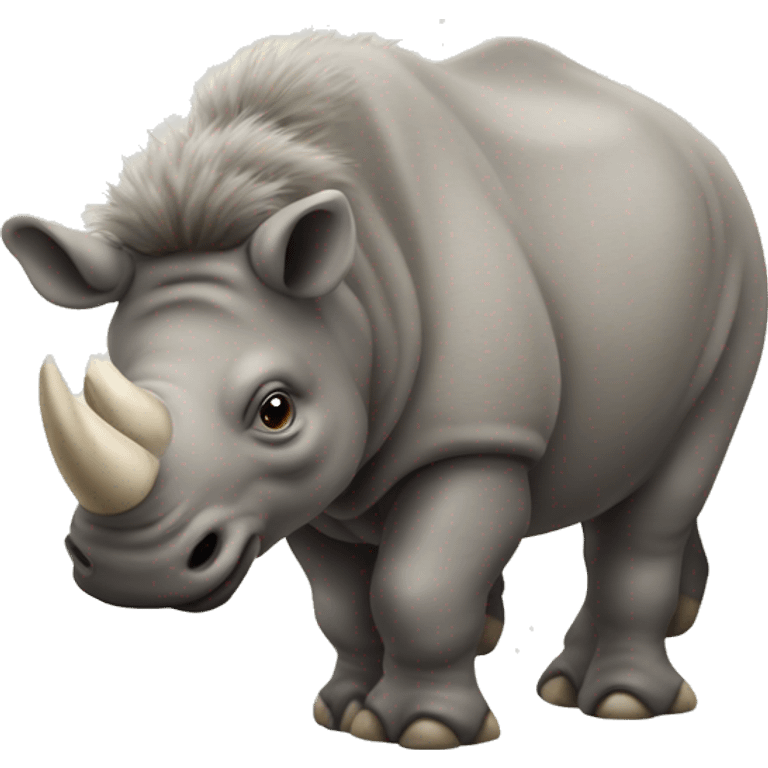 wooly rhinoceros emoji