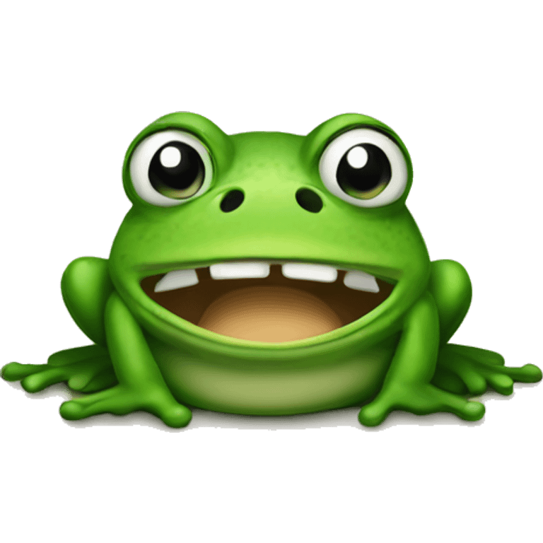 angry frog emoji