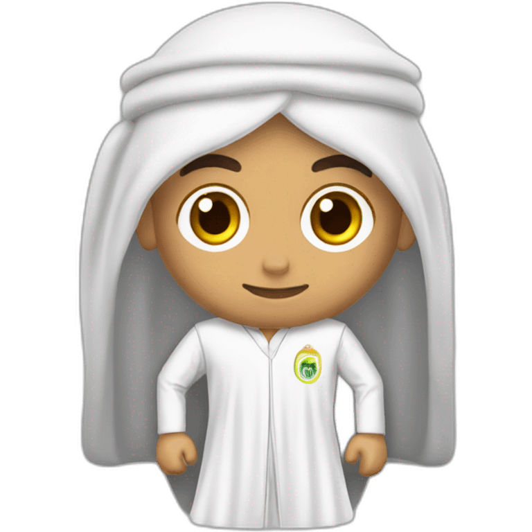 Cristiano Ronaldo avec tenue arabe emoji