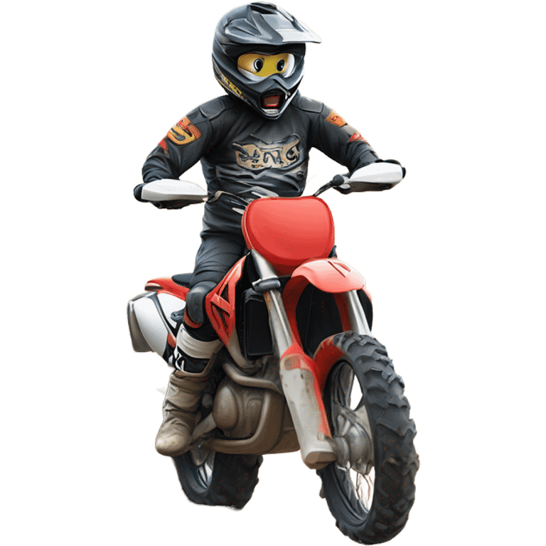 Dirtbike King emoji