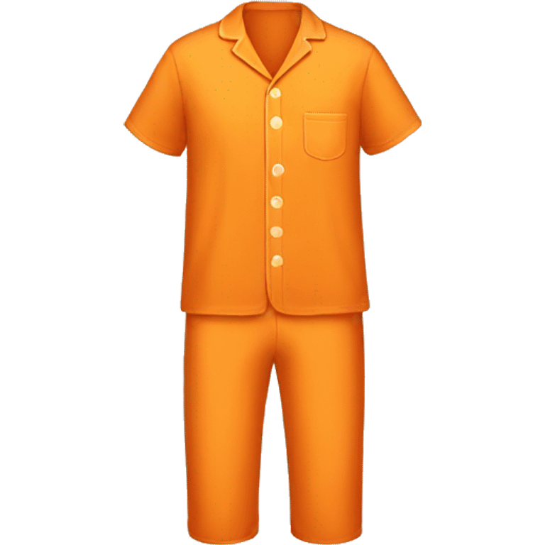 orange pajamas emoji emoji