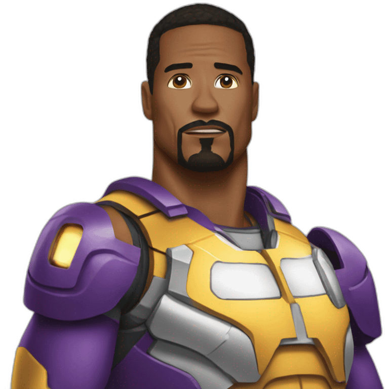 Iron Man Lakers emoji