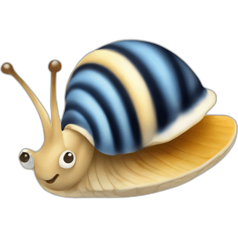 Un escargot appeler César emoji