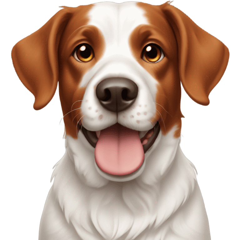 Brittany dog emoji