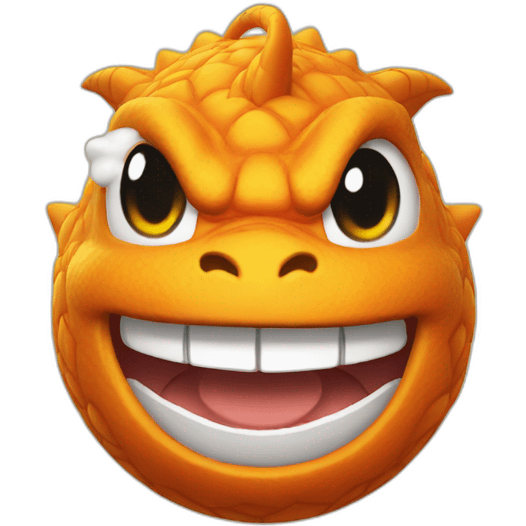 Orange Dragon ball 4 star emoji