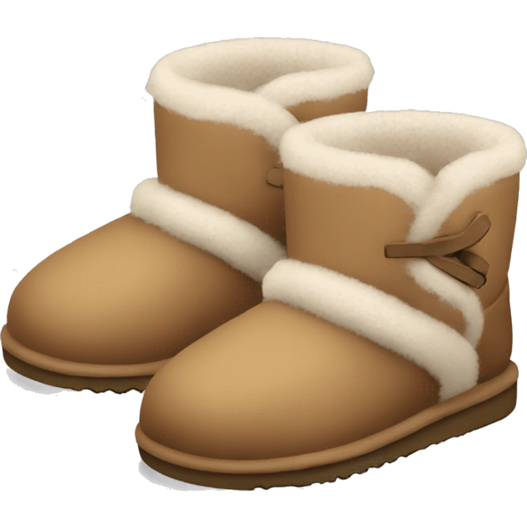 cozy ugg slippers emoji