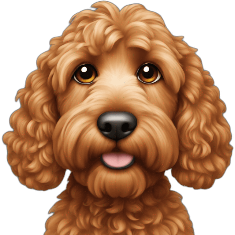 ginger cockapoo emoji