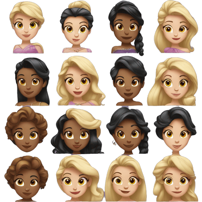 Disney Princess emoji