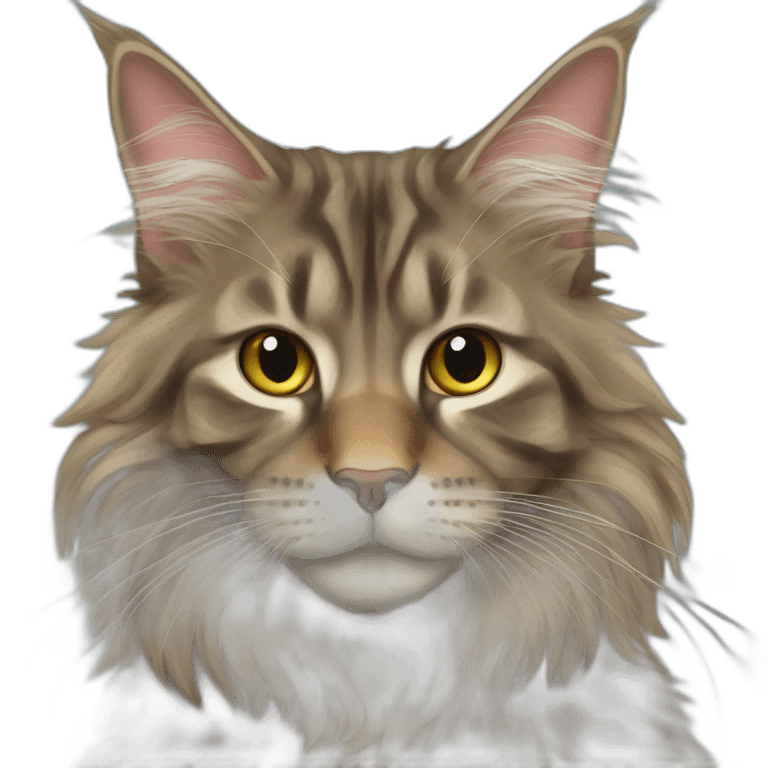 dapper maine coon emoji