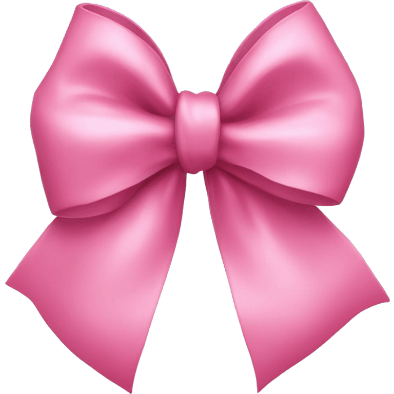 Christmas pink bow iPhone  emoji