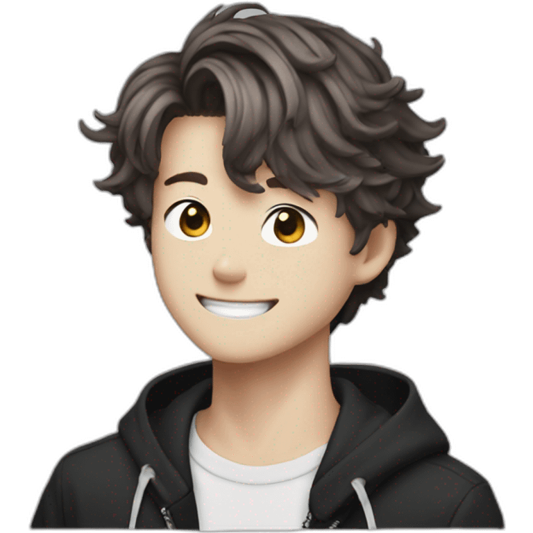 Felix from stray kids emoji