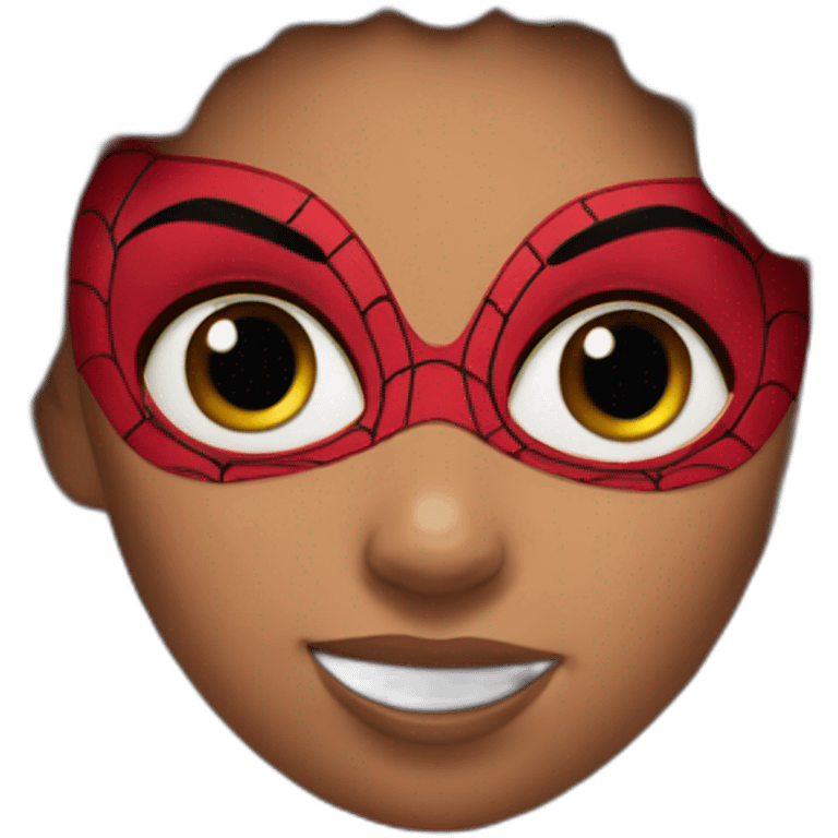 girl spider-man emoji