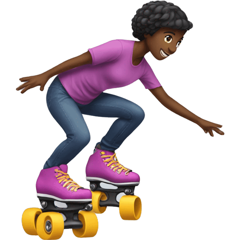 Roller skating  emoji