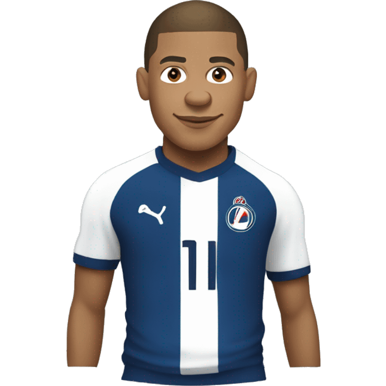 kylian mbappé in a computer emoji