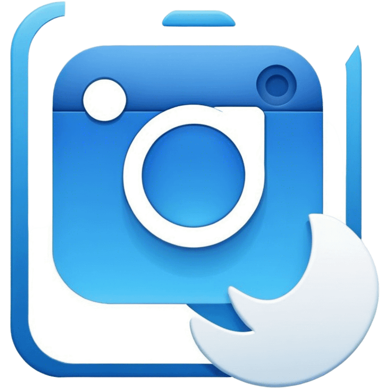 Instagram Blue Verified Icon emoji