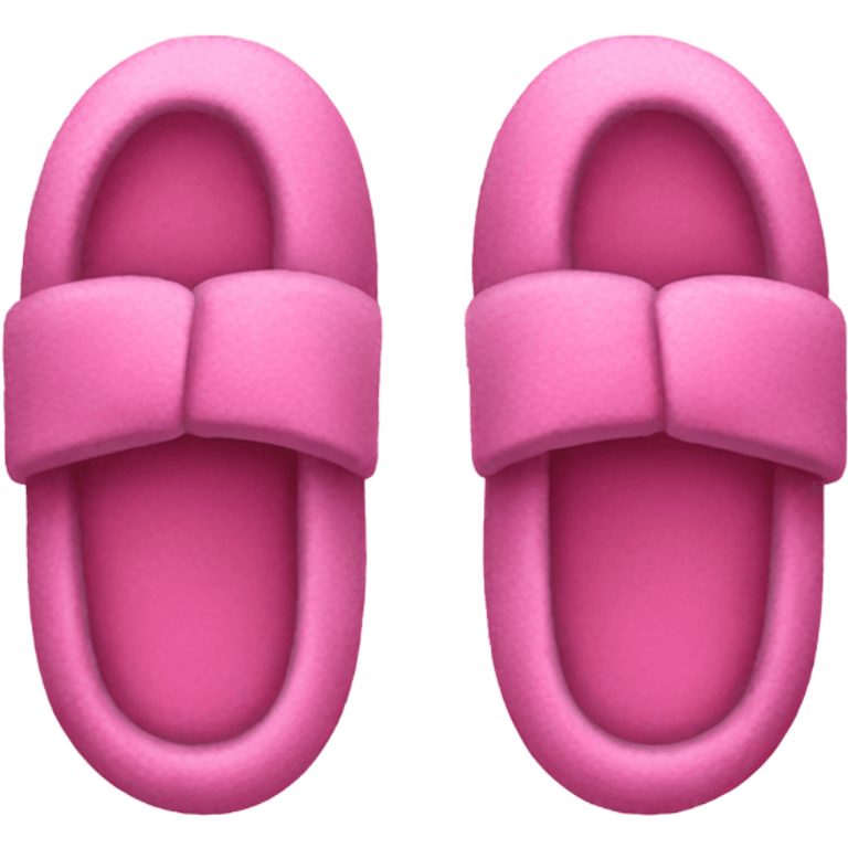 Pink slippers emoji