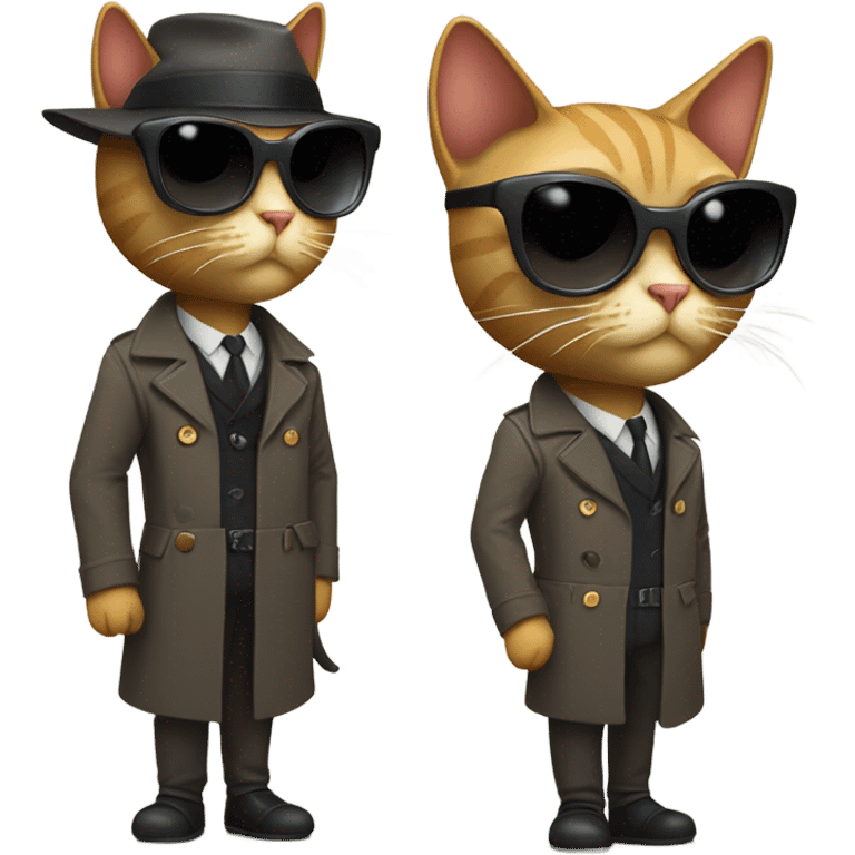 Cat spy emoji