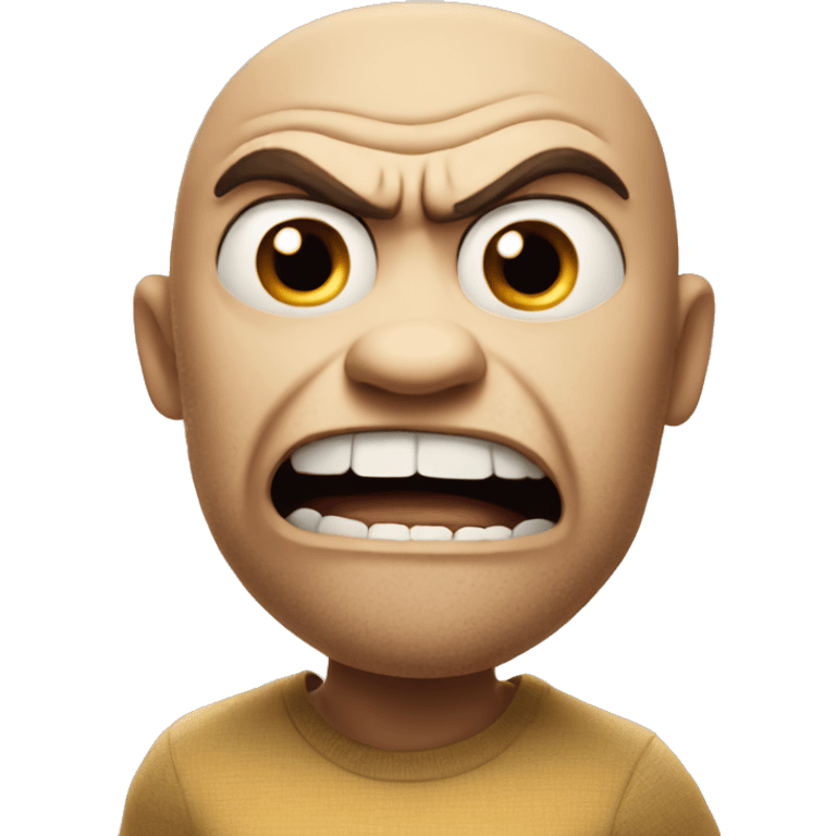 angry character from the movie inside out emoji