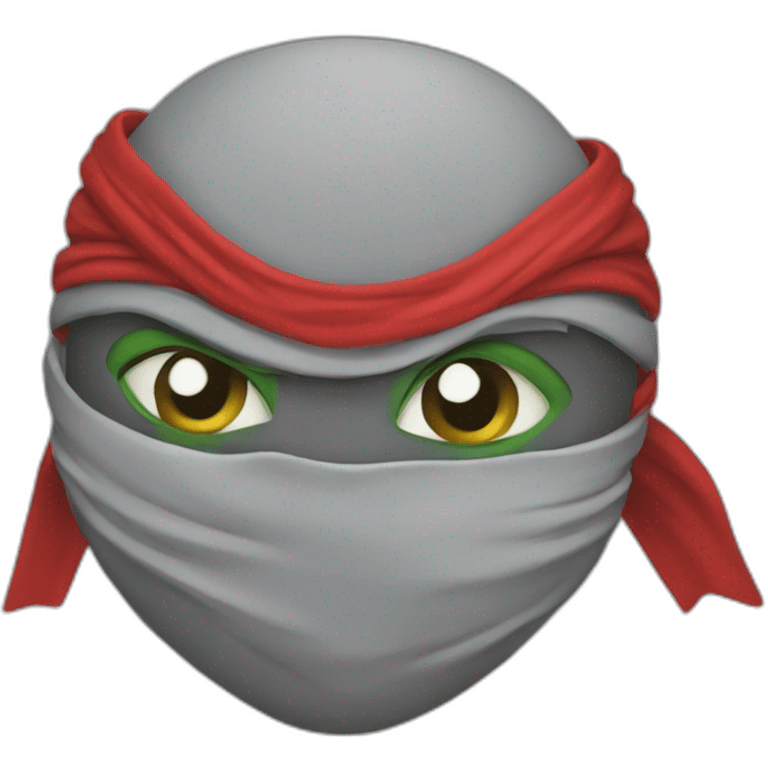 Ninja turtle red emoji