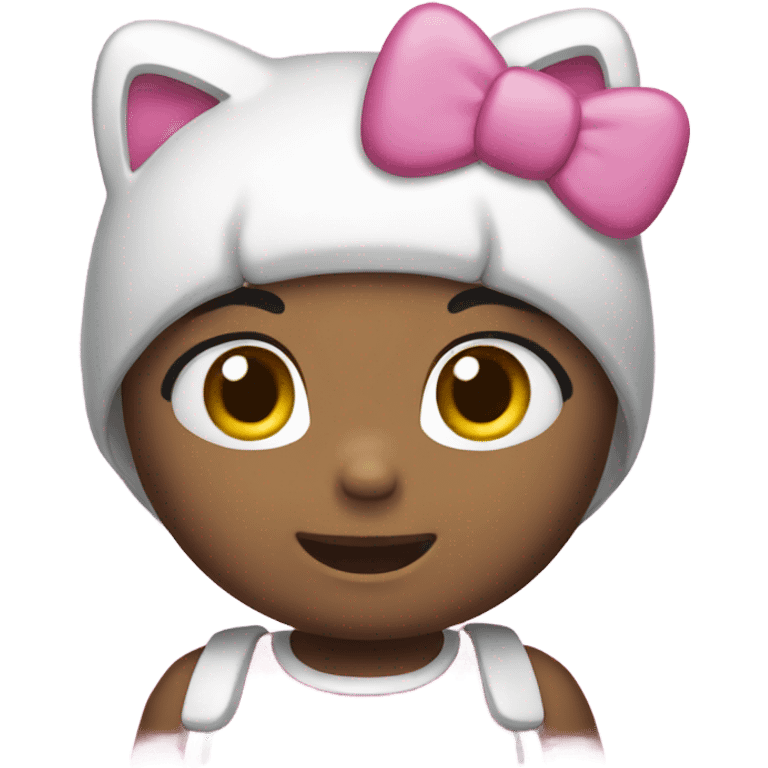 Hello kitty emoji