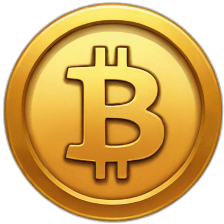 Bitcoin logo emoji