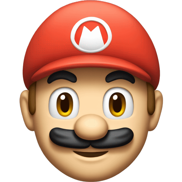 super mario head emoji