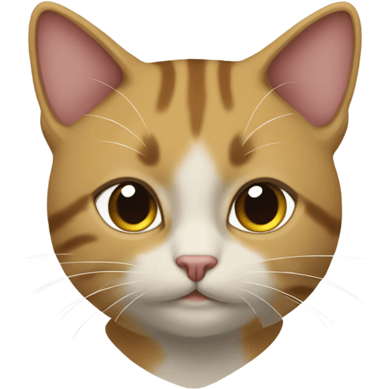 Kedi dondurma yiyiyor emoji