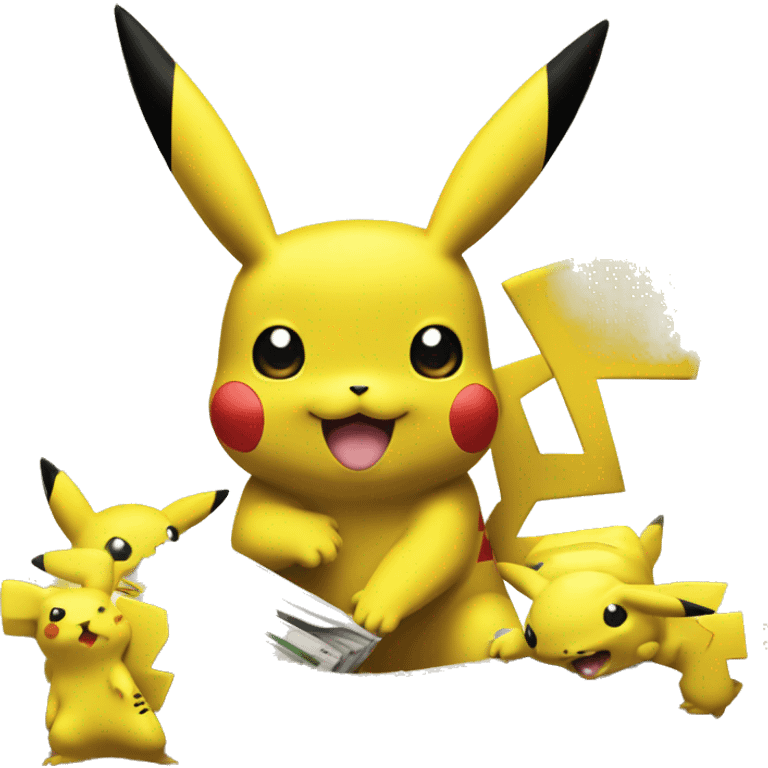 Pokémon yellow pikachu gameboy game emoji