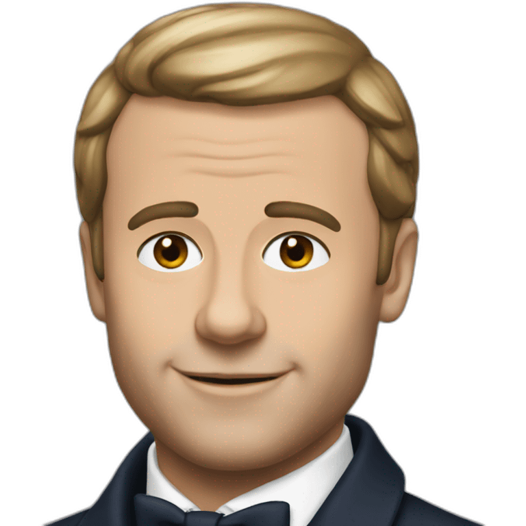 Macron gay emoji