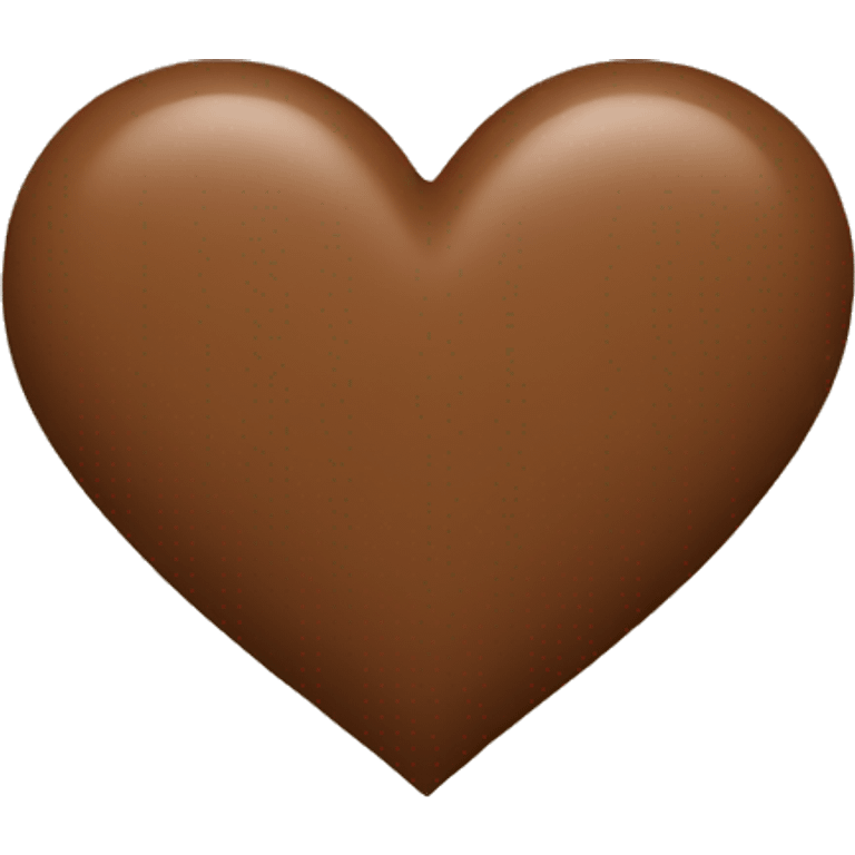 Brown Heart emoji