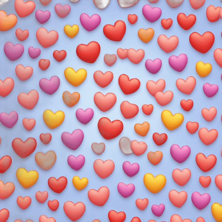 colored hearts emoji