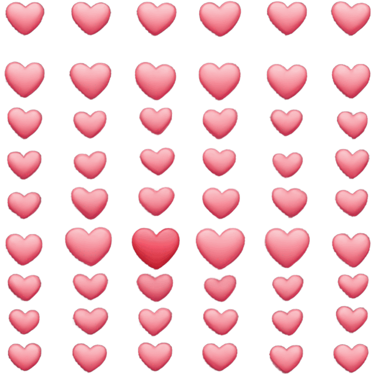 More hearts emoji