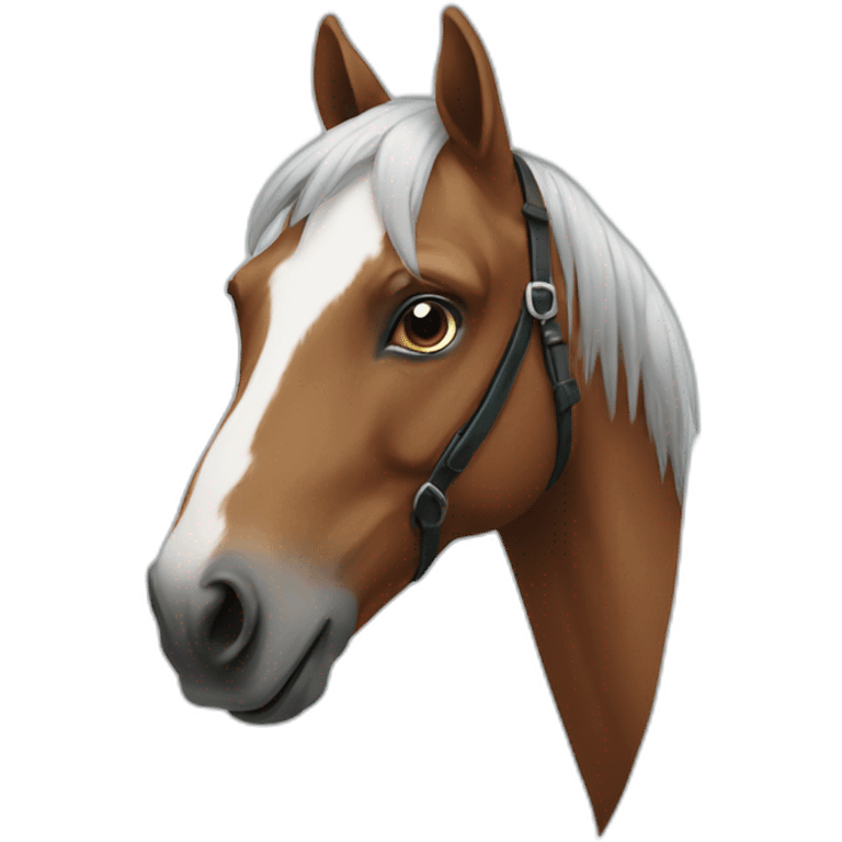 See horse emoji