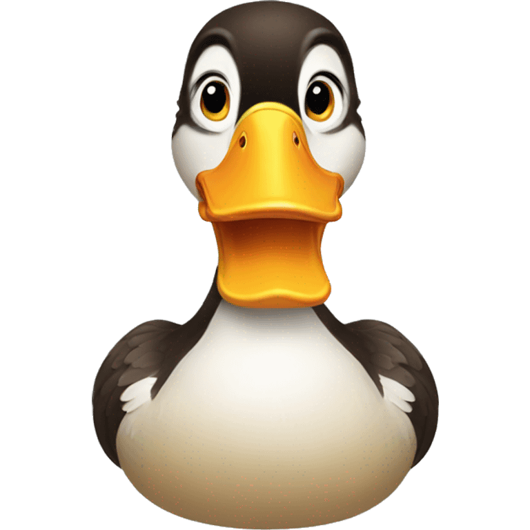 a buff duck  emoji