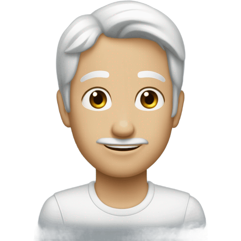 букет белых роз emoji